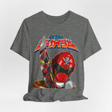 Gokai Homage Tee Custom Graphic Art Cosplay Shirts Rangers Retro Vintage 90s