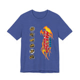 Gaoranger Team Tee Custom Graphic Art Cosplay Shirts Rangers Retro Vintage 90s