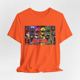 Gokaiger Roll Call Tee Custom Graphic Art Cosplay Shirts Rangers Retro Vintage 90s