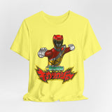 Kyoryuger Red Tee Super Sentai T Shirt Custom Graphic Art Cosplay Shirts Rangers Retro Vintage 90s