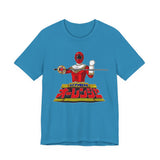 OhRanger Red Tee  Custom Graphic Art Cosplay Shirts Rangers Retro Vintage 90s
