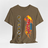 Gaoranger Team Tee Custom Graphic Art Cosplay Shirts Rangers Retro Vintage 90s