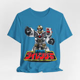 Dairanger Kiba Warrior Tee Custom Graphic Art Cosplay Shirts Rangers Retro Vintage 90s