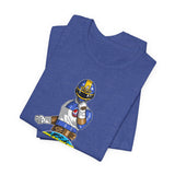 Changeman Blue Tee Super Sentai T Shirt Custom Graphic Art Cosplay Shirts Rangers Retro Vintage 90s
