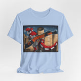 Red Tyrannosaurus Megazord Jurassic Tee Super Sentai T Shirt Custom Graphic Art Cosplay Shirts Rangers Retro Vintage 90s