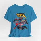 Sentai Blasters Tee Super Sentai T Shirt Custom Graphic Art Cosplay Shirts  Retro Vintage 90s