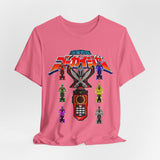 Gokai Change Tee Super Sentai T Shirt Custom Graphic Art Cosplay Shirts Rangers Retro Vintage 90s