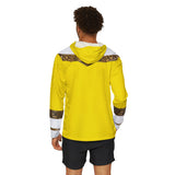 Ohranger Yellow Hoodie (Full Print) Lightweight, Breathable, workout, pull over, fitness Hoodie Super Sentai Custom