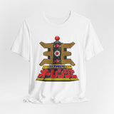 Ohranger Gold Power Staff Tee  Custom Graphic Art Cosplay Shirts Rangers Retro Vintage 90s