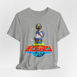 Changeman Blue Tee Super Sentai T Shirt Custom Graphic Art Cosplay Shirts Rangers Retro Vintage 90s