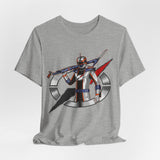 Boukenger Silver Ranger Tee Super Sentai T Shirt Custom Graphic Art Cosplay Shirts Rangers Retro Vintage 90s