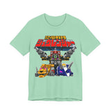 Zyuranger Mecha Tee Custom Graphic Art Cosplay Shirts Rangers Retro Vintage 90s