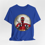 Kakuranger Red Super Sentai T Shirt Custom Graphic Art Cosplay Shirts Rangers Retro Vintage 90s Tee