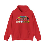 Hurricanenger Hoodie Super Sentai T Shirt Custom Graphic Art Cosplay Shirts Rangers Retro Vintage 90s
