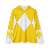Zyuranger Yellow Hoodie (Full Print) Lightweight, Breathable, workout, pull over, fitness Hoodie Super Sentai Custom