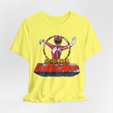 Pink Zyuranger Tee Super Sentai T Shirt Custom Graphic Art Cosplay Shirts Rangers Retro Vintage 90s