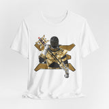 Gold Ranger Tee Super Sentai T Shirt Custom Graphic Art Cosplay Shirts Rangers Retro Vintage 90s