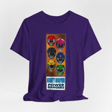 MMPR Comic Box Tee Super Sentai T Shirt Custom Graphic Art Cosplay Shirts Rangers Retro Vintage 90s