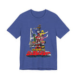 Zyuranger Mecha Tee Custom Graphic Art Cosplay Shirts Rangers Retro Vintage 90s