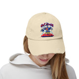 Megaranger Mecha Distressed Hat Custom Graphic Art Cosplay Shirts Rangers Retro Vintage 90s
