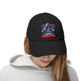 Megaranger Mecha Distressed Hat Custom Graphic Art Cosplay Shirts Rangers Retro Vintage 90s