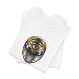 White Helmet Tee Custom Graphic Art Cosplay Shirts Rangers Retro Vintage 90s