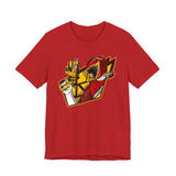 Dino Red Tee Super Sentai T Shirt Custom Graphic Art Cosplay Shirts Rangers Retro Vintage 90s