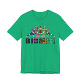 Bioman Tee Custom Graphic Art Cosplay Shirts Rangers Retro Vintage 90s