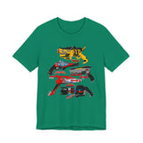 Sentai Blasters Tee Super Sentai T Shirt Custom Graphic Art Cosplay Shirts  Retro Vintage 90s