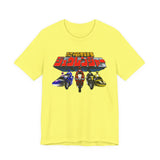 Zyuranger Bikes Tee Super Sentai T Shirt Custom Graphic Art Cosplay Shirts Power Rangers Retro Vintage 90s