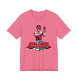 Timeranger Pink Tee Custom Graphic Art Cosplay Shirts Rangers Retro Vintage 90s