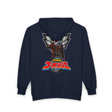Go-Onger Full Zip Hoodie Custom Graphic Art Cosplay Shirts Rangers Retro Vintage 90s