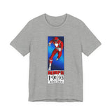 Red Ranger Corner Box Tee Super Sentai T Shirt Custom Graphic Art Cosplay Shirts Rangers Retro Vintage 90s