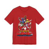 Zyuranger Team Tee Super Sentai T Shirt Custom Graphic Art Cosplay Shirts Rangers Retro Vintage 90s
