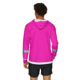 Don Brothers Pink Hoodie (Full Print) Super Sentai Custom Lightweight, Breathable, Workout, Pull over, Fitness, Retro