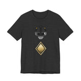 Black Shield Tee Super Sentai T Shirt Custom Graphic Art Cosplay Shirts Rangers Retro Vintage 90s