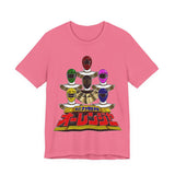 Ohranger Tee Super Sentai T Shirt Custom Graphic Art Cosplay Shirts Rangers Retro Vintage 90s