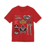 Shinkenger Shiba Red Tee Super Sentai T Shirt Custom Graphic Art Cosplay Shirts Rangers Retro Vintage 90s Tee