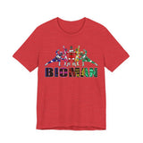 Bioman Tee Custom Graphic Art Cosplay Shirts Rangers Retro Vintage 90s