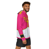 Goseiger Pink Ranger Hoodie (Full Print) Super Sentai Custom Lightweight, Breathable, Workout, Pull over, Fitness, Retro