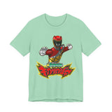 Kyoryuger Red Tee Super Sentai T Shirt Custom Graphic Art Cosplay Shirts Rangers Retro Vintage 90s