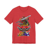 Zyuranger Mechas Tee  Custom Graphic Art Cosplay Shirts Rangers Retro Vintage 90s