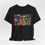 Gokaiger Roll Call Tee Custom Graphic Art Cosplay Shirts Rangers Retro Vintage 90s