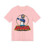 Blue Dairanger Tee  Custom Graphic Art Cosplay Shirts Rangers Retro Vintage 90s
