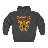 Kyoryuger Blasters Full Zip Hoodie Custom Graphic Art Cosplay Shirts Rangers Retro Vintage 90s