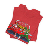 Zyuranger 1992 Tee Super Sentai T Shirt Custom Graphic Art Cosplay Shirts Rangers Retro Vintage 90s