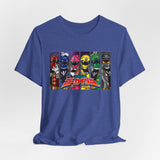 Gokaiger Roll Call Tee Custom Graphic Art Cosplay Shirts Rangers Retro Vintage 90s