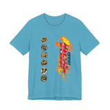 Gaoranger Team Tee Custom Graphic Art Cosplay Shirts Rangers Retro Vintage 90s