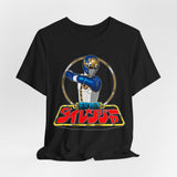 Blue Dairanger Tee  Custom Graphic Art Cosplay Shirts Rangers Retro Vintage 90s