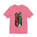 BFF Rangers Tee  Custom Graphic Art Cosplay Shirts Rangers Retro Vintage 90s